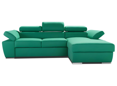 Mūsdienīgs stūra dīvāns ar gultas funkciju