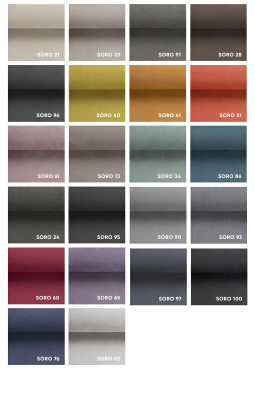 Modern divvietīgs dīvāns zils