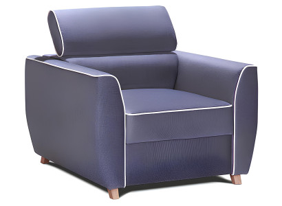 Mūsdienīgs 3+1 auduma dīvāns ar gultas funkciju