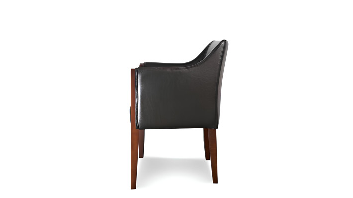 Dizaina krēsls ar spilvenu 1 personai no 100% jauna itāļu ādas