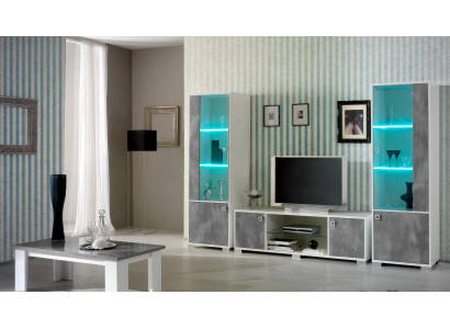 Mūsdienīga un grezna vitrīna