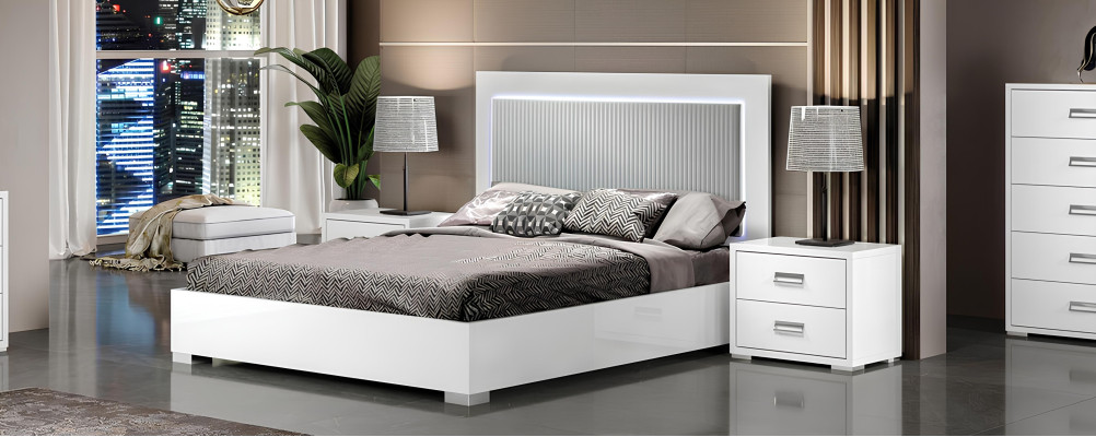 Modern koka naktsgaldiņu komplekts guļamistabai