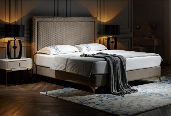 Divvietīgs gultasvietas laulību gults dizains luksuss luksusa dīvāna gultasvietu dizaina gultas no ādas gultiņas.