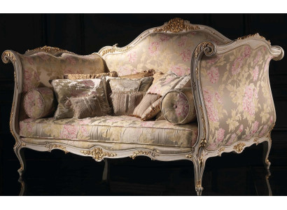 Dizaina dīvāns 4 personām, krēsls, samta audums 4 daļās, klasiskie mēbeles