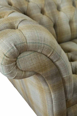 Mūsdienu komplekts auduma 3+1 sēdvietu dīvāns