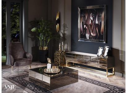 Modern balts dīvāns ar kafijas galdiņu, polsterēts dīvāns viesistabai, auduma dīvāni