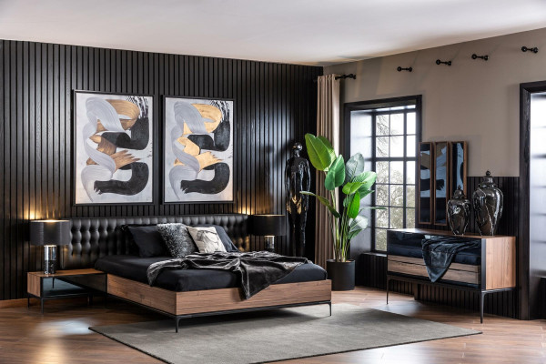 Luksusa franču gulta 160x200 cm modernie mēbeļi