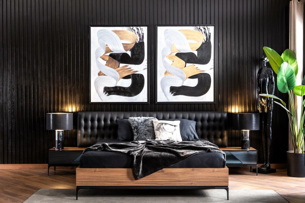 Luksusa franču gulta 160x200 cm modernie mēbeļi