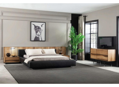 Luksusa franču gulta 160x200 cm modernā stilā