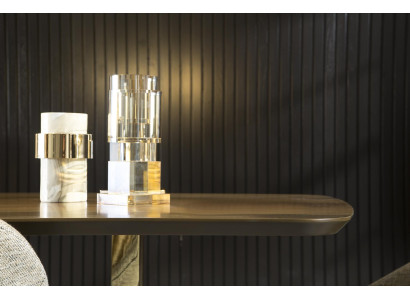 Koka ēdamgalds komplekts ar 4 krēsliem