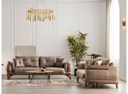 Relaksējošu dīvānu komplekts 3+1+1