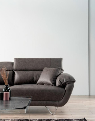 Ērts stūra dīvāns 3+3 dīvānu komplekts