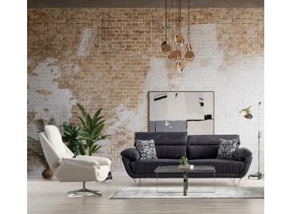 Stūra dīvāns Komfortabls 3+1 Relaksācijas dīvāns Dīvānu komplekts