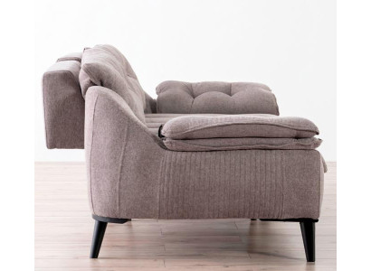 Mūsdienīgs trīs vietīgs dīvāns ērts relaksācijas dīvāns viesistabai