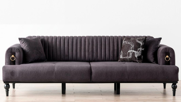 Ērts 3-vietīgs dīvāns jūsu viesistabai - Ideāli piemērots atpūtai stilā