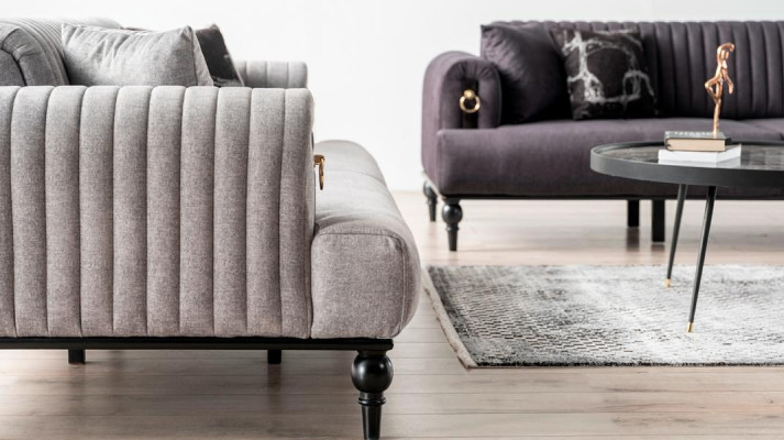 Ērts 3-vietīgs dīvāns jūsu viesistabai - Ideāli piemērots atpūtai stilā