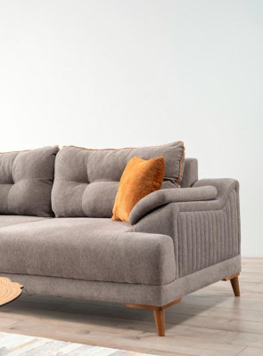 3+3+1 dīvāna kombinācija jūsu modernajai viesistabai