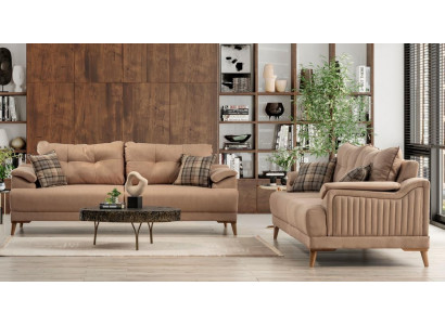 Ērts 3-vietīgs dīvāns ar elegantu dizainu jebkurai viesistabai