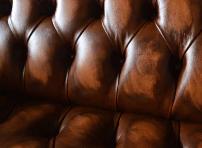 Luksusa Česterfīlda 2-vietīgs dīvāns