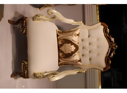 Luksusa viesistabas komplekts Exquisiten 2 dīvāni un dizaina krēsls