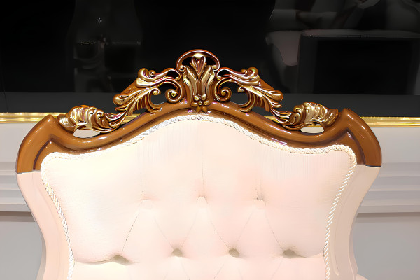 Luksusa viesistabas komplekts Exquisiten 2 dīvāni un dizaina krēsls