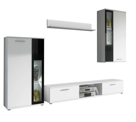 Luksusa aprīkots sienas ensembles mūsdienu viesistabas mēbelēm