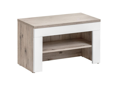 Moderns koka apavu skapis gaiteņiem