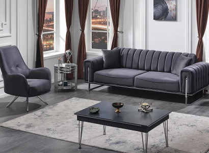 2-daļu auduma dīvānu komplekts Dīvāns Krēsls Moderns apdare dīvāni viesistabai 2-daļu auduma dīvānu komplekts Dīvāns Krēsls Moderns apdare dīvāni viesistabai