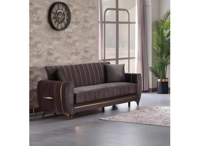 3-vietīgs dīvāns modernam luksusa viesistabas mēbeļu dizainam