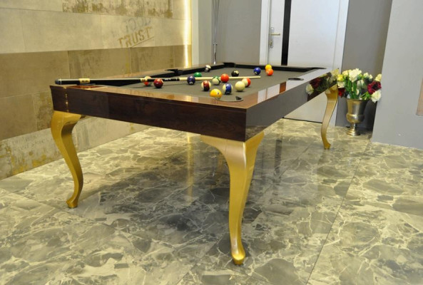 Biliarda galda ēdamgalds 2 in 1 kombinēts