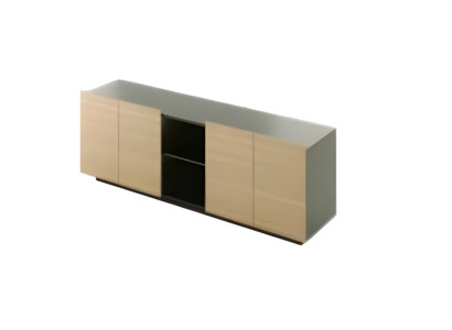 Brūna pelēka dizaina dokumentu skapis luksusa biroja mēbeles moderna plaukts