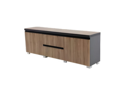 Modern brūns pelēks TV galds luksusa birojam