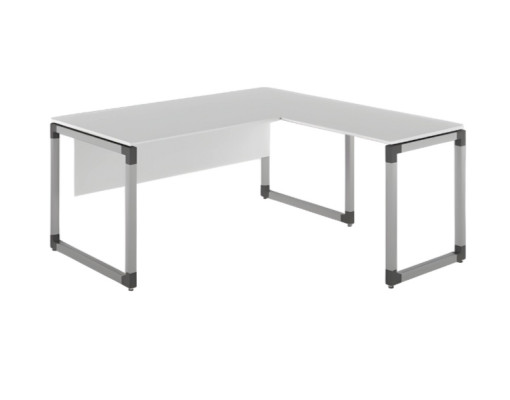 Elegants gaiša koka stūra galds