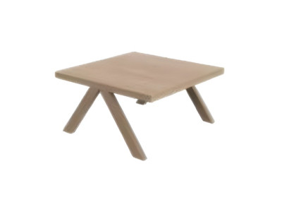 Elegants brūns koka galdiņš birojam