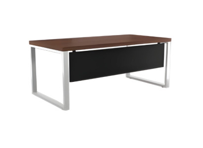 Mūsdienīgs brūns melns darba galds