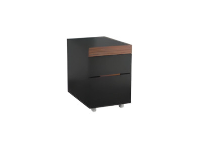 Mūsdienīga brūna melna komoda biroja mēbeles luksusa darba istabai