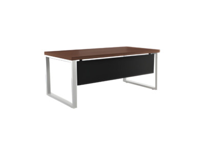 Ekskluzīvs brūns melns biroja mēbeļu komplekts