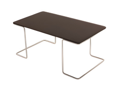 Moderns brūns koka kafijas galdiņš