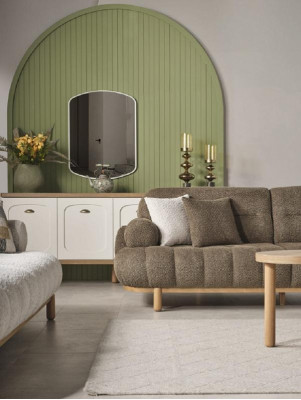 Trīs vietu dīvāns Poltrona Lounge dīvāns mīkstās mēbeles