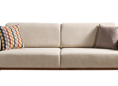 Ekskluzīvs luksusa dīvānu komplekts 3-vietīgs moderns bežs dīvāns Ekskluzīvs luksusa dīvānu komplekts 3-vietīgs moderns bežs dīvāns