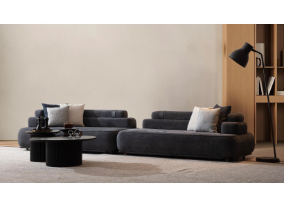 Trīs vietu kanape 200 cm mīkstais dzīvojamās istabas mēbelē