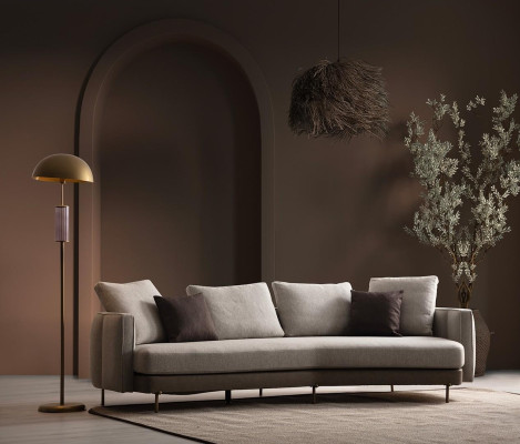 4-vietīgs dīvāns Dizaina Woven Sofas Moderns Dizains Dīvāns Audums Jauni Mēbeles