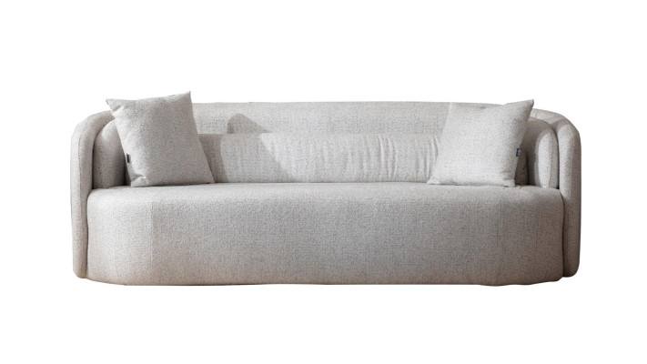 220 cm trīs sēdvietu dīvāns ar mīkstinājumu