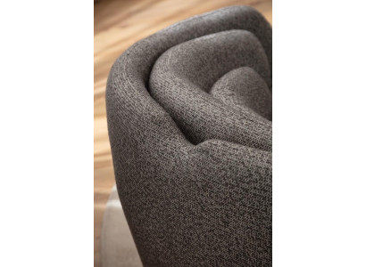 Apaļš atpūtas kluba krēsls individuāls atpūtas mēbelēm