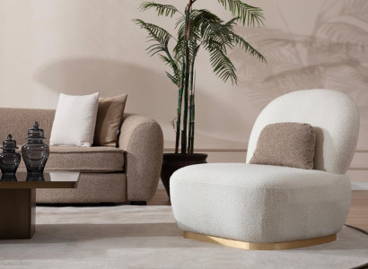 Apmaksāts auduma krēsls 1 sēdeklis luksusa klasiskā moderna dizaina