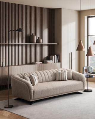 3-vietīgs dīvāns komplekts Modern Luxury Design Dīvāni Krēsli Jauns