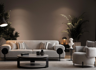 3-vietīgs dīvānu komplekts Modern Luxury Design Dīvāni Krēsli Jauns