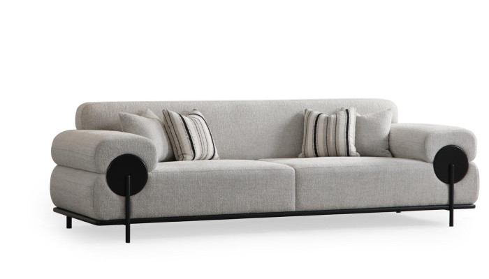 3-vietīgs dīvānu komplekts Modern Luxury Design Dīvāni Krēsli Jauns