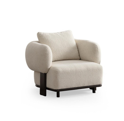 Mūsdienīgs luksusa ādas atzveltnes krēsls