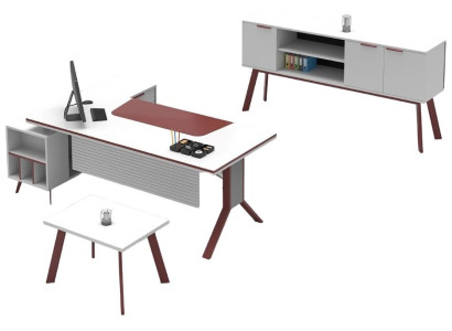 Zema galda galds Koka galds Koka mēbeles Birojs 70x50